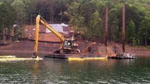 Portable Excavator Barges